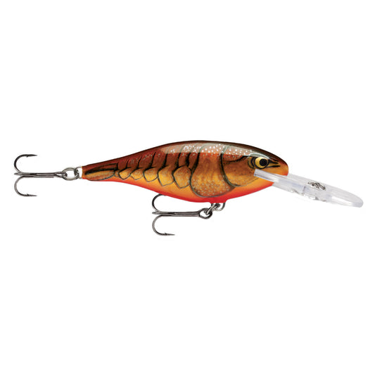 Rapala Shad Rap Hard Baits 2 in. Dark Brown Crawdad