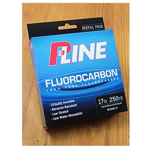 P-Line PSFCF-17 Fluorocarbon Line 250 Yards, 17 Lbs