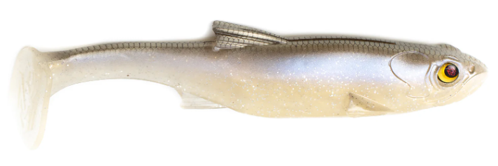 Bass Mafia Daingerous 7" Blackback Shad 2pk