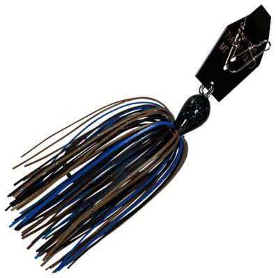 Z-Man Big Blade Chatterbait 0.625 Oz, Black Blue Candy