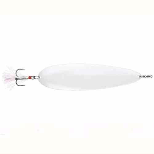 Nichols Lures Magnum Flutter Spoon Pearl, 8 Size