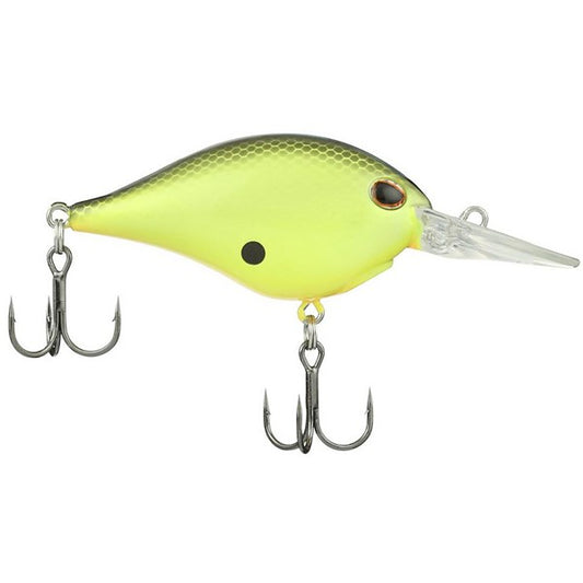 Bass Pro Shops Berkley Dime Crankbait, Black Chartreuse - 0.5 Oz