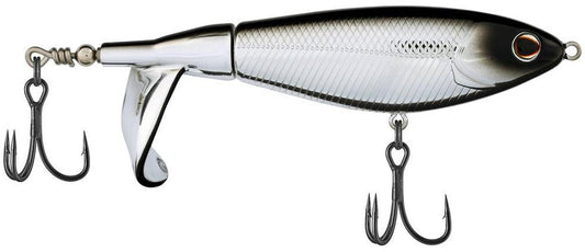 Berkley Choppo Fishing Lure 105mm Black & Chrome Size 2