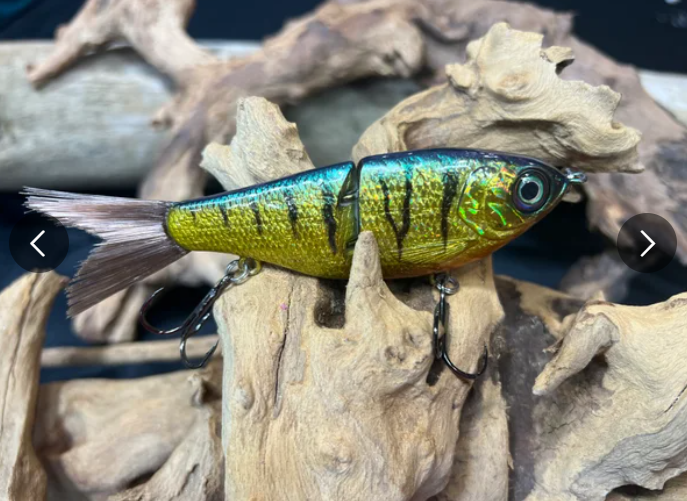 Wee Shad Foiled Firetiger