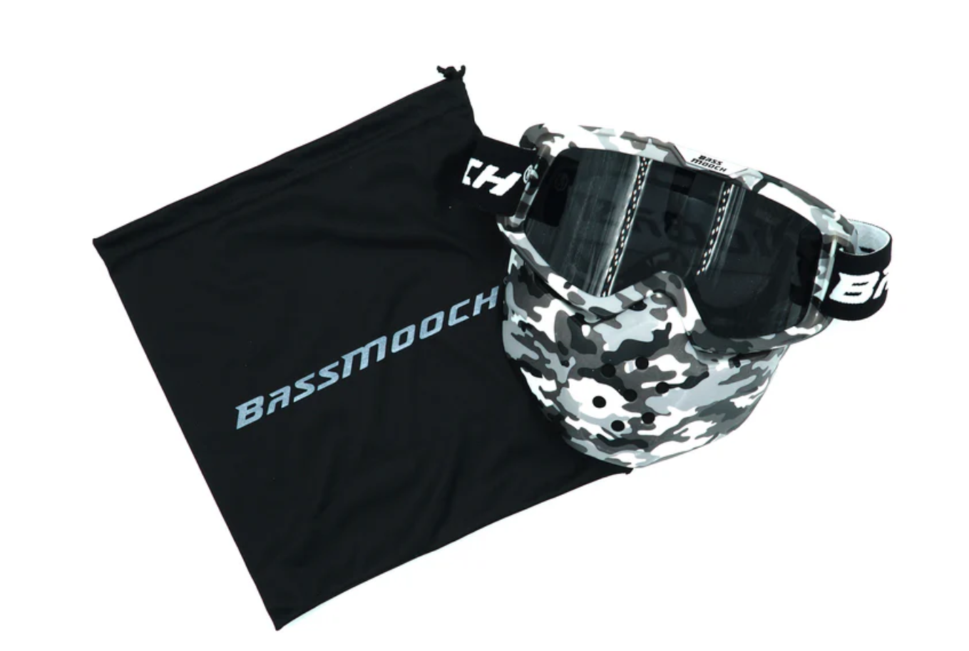 M5 Tournament Face Mask - Gray Camo