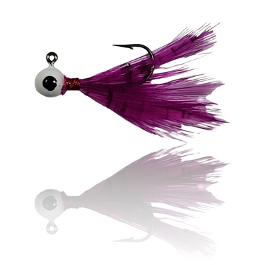 Pop-Eye Feather Jig - 5 Pack