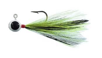 Pop-Eye Feather Jig - 5 Pack