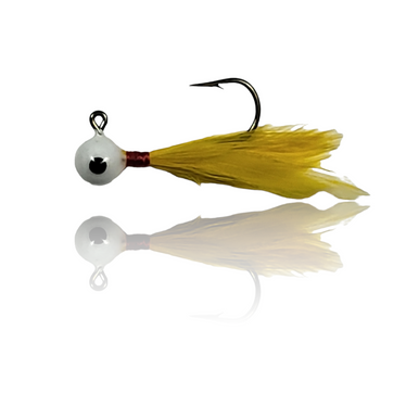 Pop-Eye Feather Jig - 5 Pack