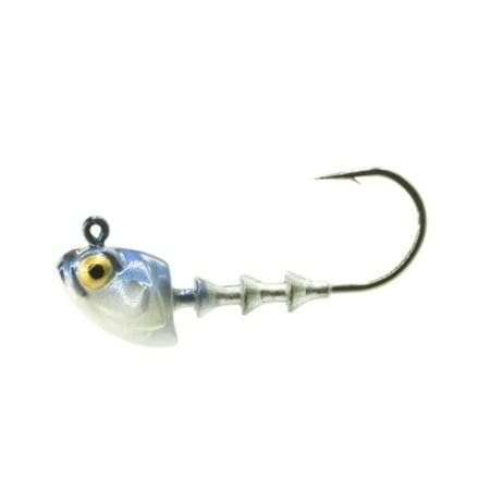 6th Sense Fishing Finesse Jig Heads - Baby Shad (3 Pk)