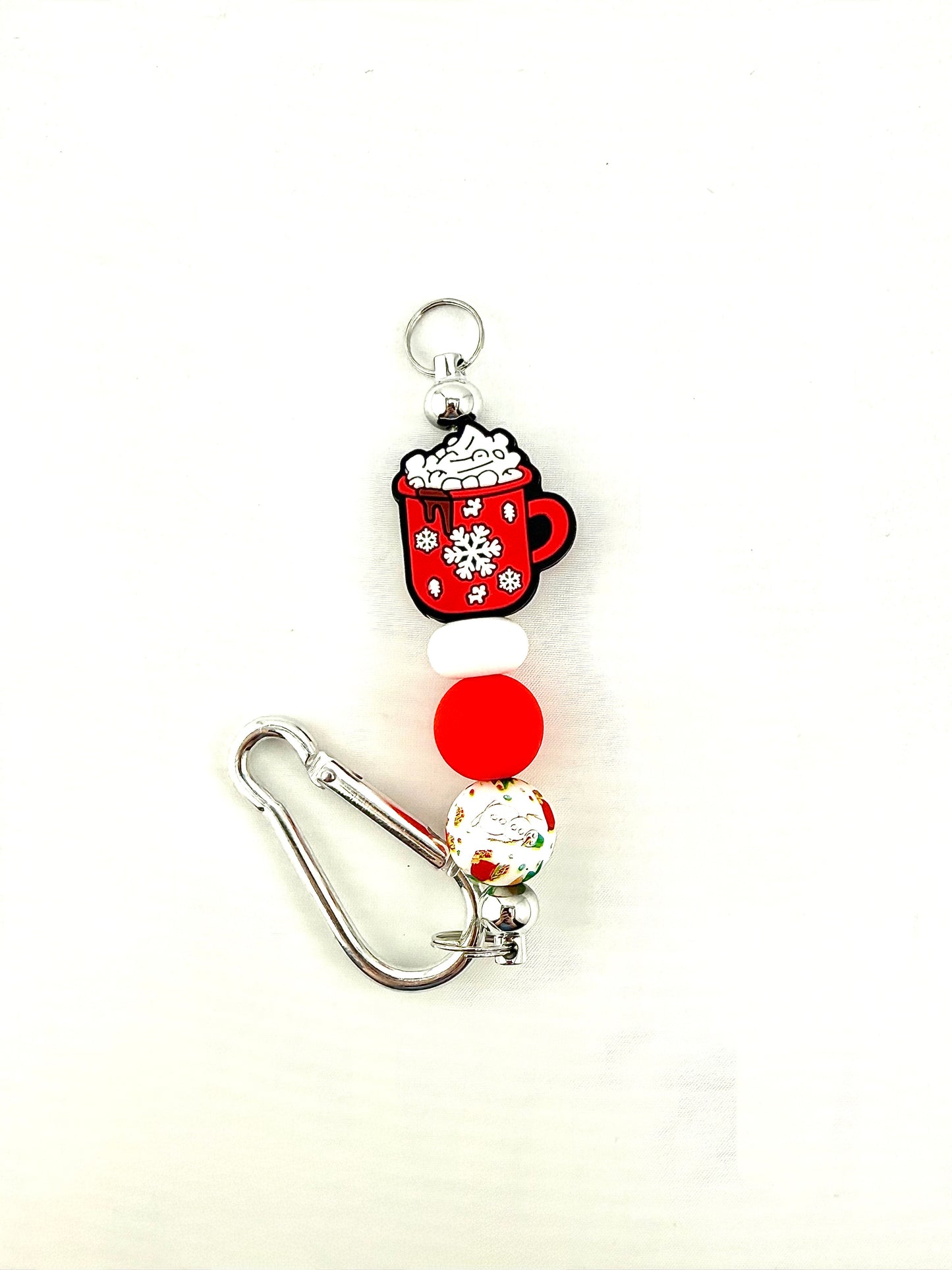 Holiday mug keychain