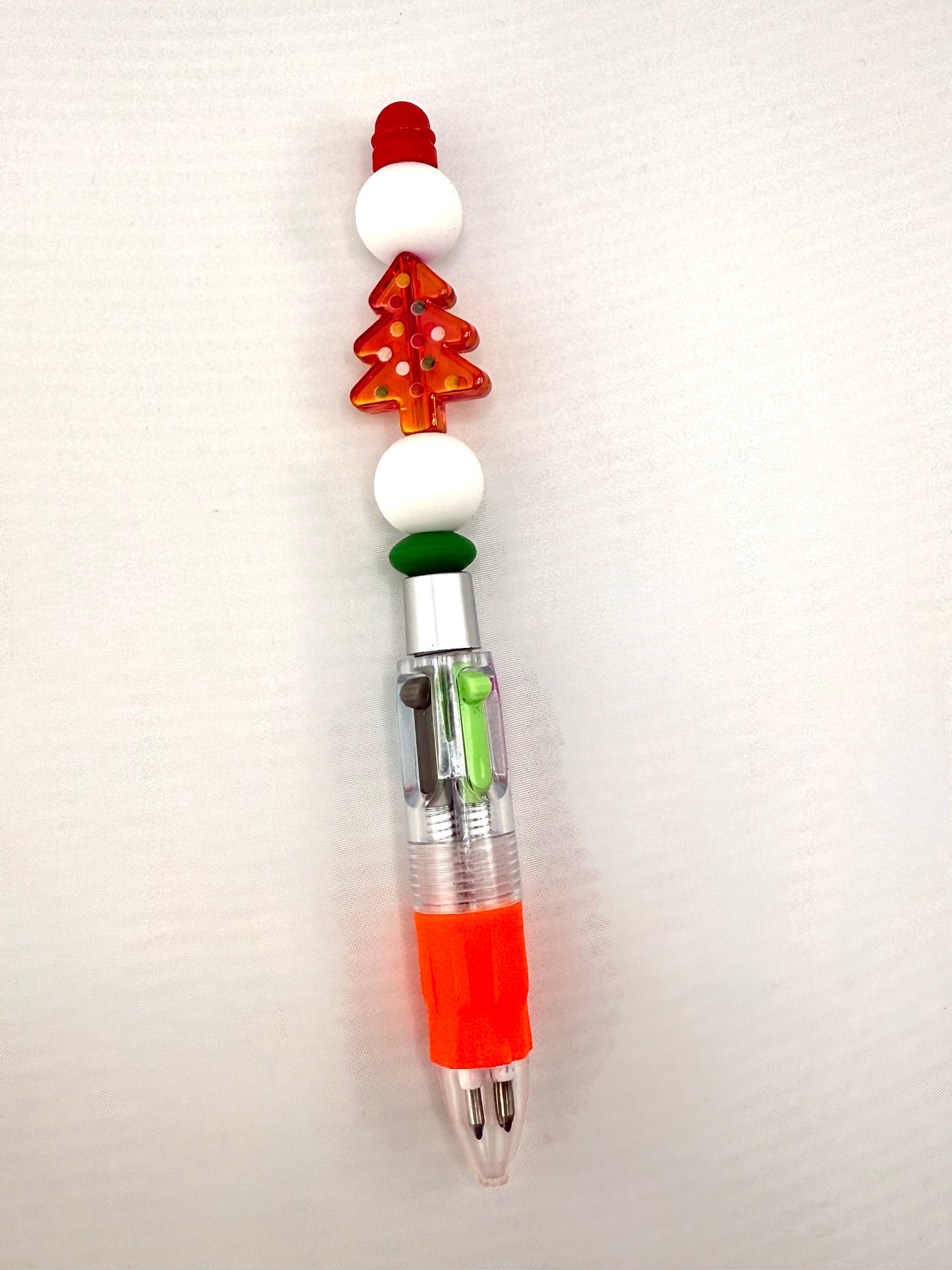 Multi color pen beaded Christmas
