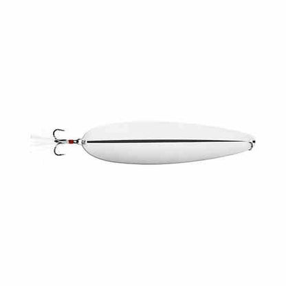 Nichols Lures Magnum Flutter Spoon 8 in. - Silver Chrome