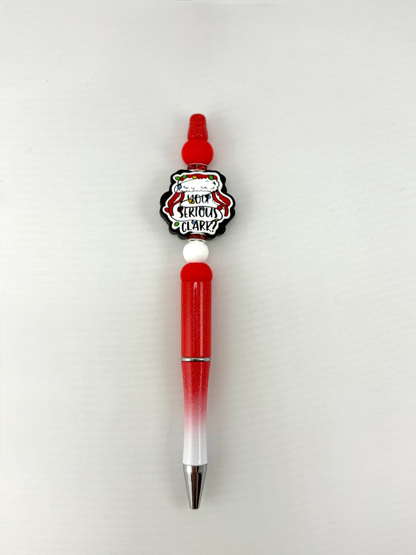 You serious Clark red beaded Ben