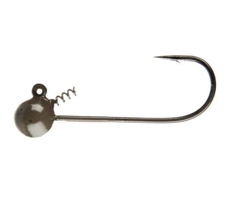 Tungsten Takedown 1/16oz  3/0 hook Green Pumpkin 3pk