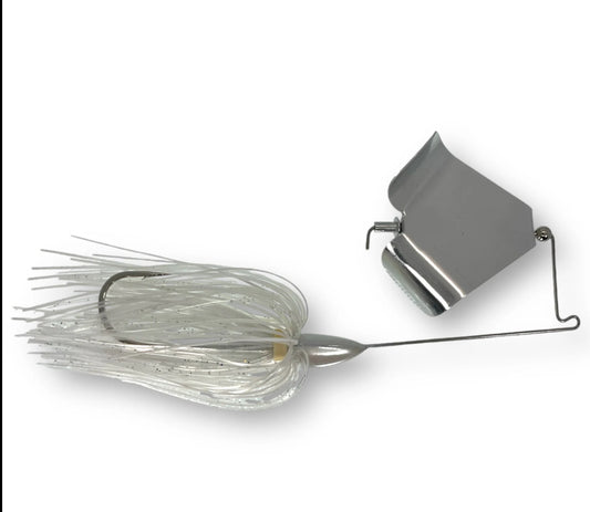 Buzz Bait 1/2oz White Ice