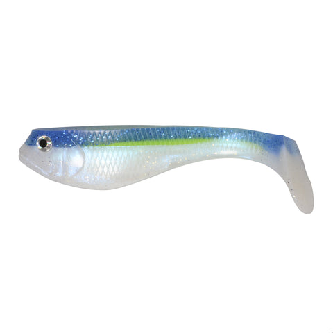 Jenko Fishing Booty Shaker 4' Swimbait - Threadfin Shad