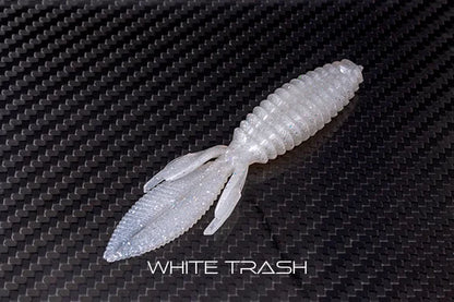 Reaction Innovations Smallie Beaver 3.50" Creature Bait White Trash