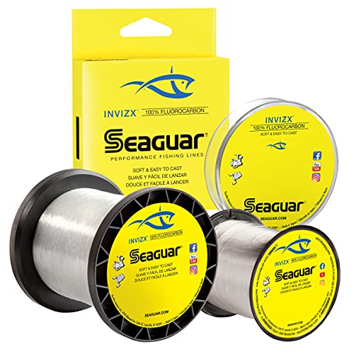 SEAGUAR Invizx Fluorocarbon Line 20-Pounds/200-Yards