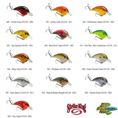 Strike King HCCM-343 Chick Magnet Crankbait Fishing Lure