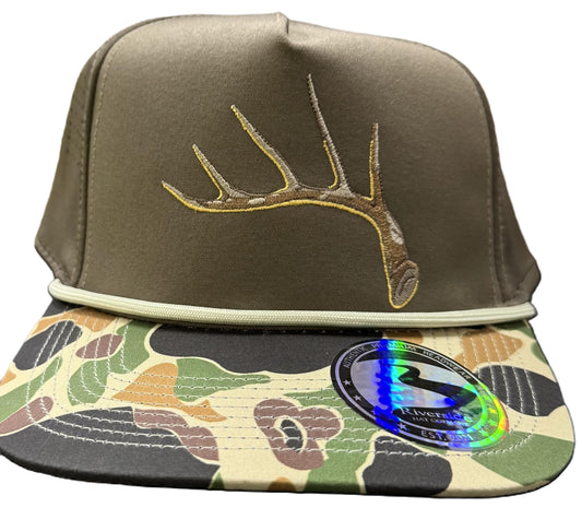 Brown Antler Hat