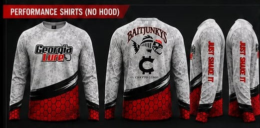 Georgia performance Shirt with NO hood PreOrder