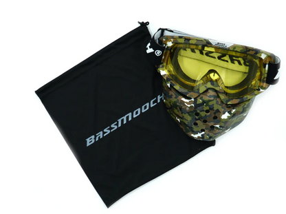 M5 Tournament Face Mask - Green Camo